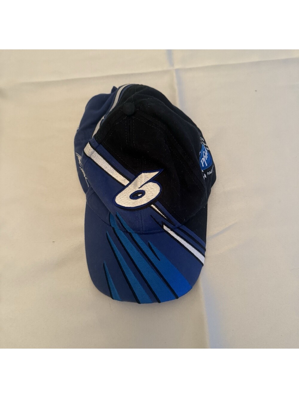 Mens Hat Mark Martin NASCAR Chase Authentic Pfizer 6 Adjustable